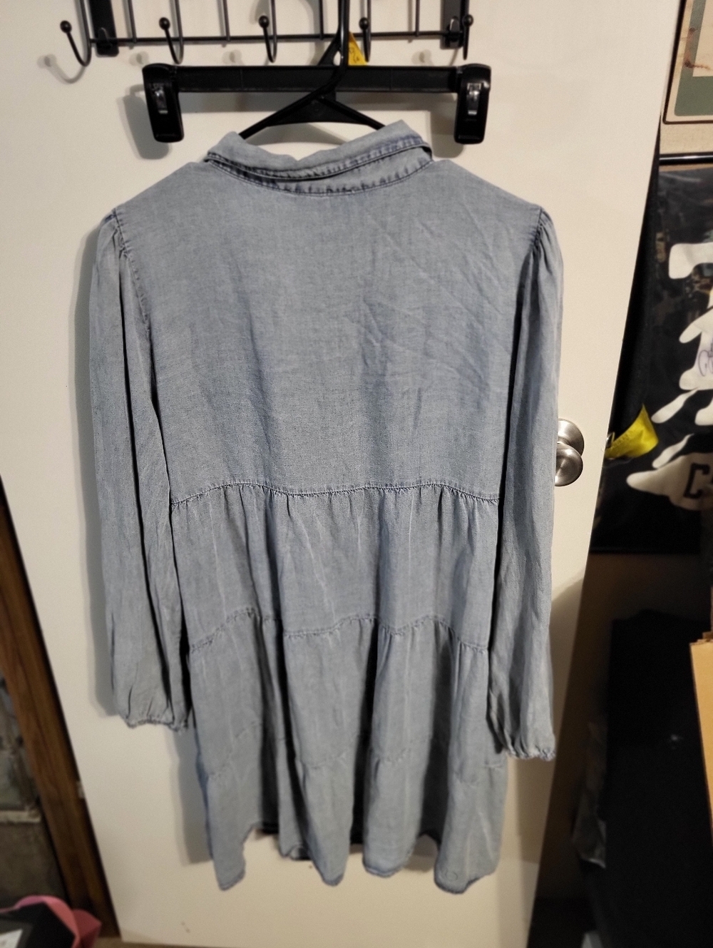 NWOT SHE + SKY TENCEL MINI DRESS SZ L - Picture 2 of 7